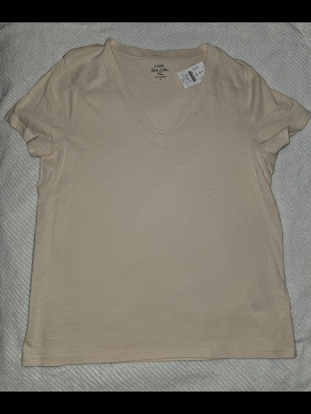 J. Crew Short Sleeve Tees in Lime and Pale Pink Bundle